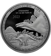 KON/ 20 frank, Stegoszaurus, Ag,2023, Kongó