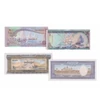 különböző bankjegyek, , 0, 0, Burundi, Kambodzsa, Maldív szigetek, Peru, Szingapúr, 