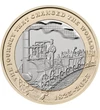 2 font, George Stephenson mozdonyának első útja 1825-ben, CuNi, 12 g, Nagy-Britannia, 2025