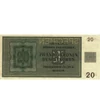 20 korona, , 0, 0, Cseh-Morva Protektorátus, 1944