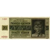 20 korona  0 0 Cseh-Morva Protektorátus 1944