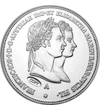 OMM/ egy gulden, eljegyzés 1854, uv., Osztrák-Magyar Monarchia