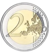  2 euró Európa zászlóSzlovákia2015 Szlovákia