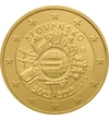  2 euró, Jubileum, aranyozott, 2012, Szlovákia