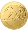  2 euró Jubileum aranyozott 2012 Szlovákia