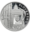  10 euró, Jozef K. Hell,ezüst,pp,2013, Szlovákia