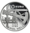  10 euró Jozef K. Hellezüstpp2013 Szlovákia