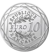 10 euró Babér és tölgykoszorú névérék Ag 333 13 g Franciaország 2026