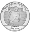 2000 shilling, Paolo Maldini, Olaszország, Ag 350, 26 g, Uganda, 2006