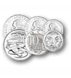 5, 10, 20, 50 cent, 1, 2 dollár, , 0, 0, Ausztrália, 2025