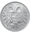  1 schilling, 1924-es címer, 1934-35, Ausztria