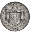 1/2 lek Címer  Ni 6 g Albánia 1930-1931