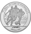 2000 shilling, Ronald Koeman, Hollandia, , Ag 350, 26 g, Uganda, 2006