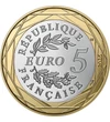 5 euró Babér-tölgy koszorú   CuNi 117 g Franciaország 2026