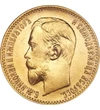  5 rubel, II. Miklós, arany,1897-1911, Orosz Birodalom