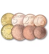 1, 2, 5, 10, 20 ,50 cent, 1, 2 euró, , 0, 0, Hollandia, 2000