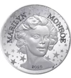 10 euró, Marilyn Monroe, csillagok, , Ag 333, 13 g, Franciaország, 2026