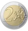 2 euró EU térkép  CuNi 852 g Szlovákia 2026