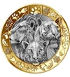 5 euró, Oroszlán, tigris, leopárd, CuNi, 11,7 g, Franciaország, 2026