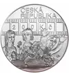// 200 korona  Csehország  2010 // - 2010-ben a Cseh Nemzeti Bank ezüst 200 korona kibocsátásában emlékezett meg Karel Zeman filmrendező születésének 100. évfordulójáról. Filmjeiből érezhető kisfiús kalandvágya  mely élete végéig jellemző volt rá. Rajongo