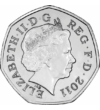 Meghan és Harry, 2x50 penny, Nagy-Britannia