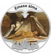 // festett motívum, Emese álma, festett emlékérem, ezüstözött rézötvözet, ,  // Legendáink egy mára letűnt életről, a sztyeppéket uraló nomád népről mesélnek. Az ő történetük ihlette ezt a gyönyörű festett emlékérmet, mely egy ősmagyar legendát jelenít me