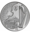 Ján Cikker, zeneszerző, 10 euró, ezüst, Szlovákia, 2011