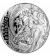 // 200 korona  Csehország  2010 // - Idén lenne 160 éves a szecesszió nagymestere Alfons Mucha. A cseh művész képeit 2009-ben hazánkban is megcsodálhattuk a Nemzeti Múzeumban. Emlékét immár nemcsak művei  hanem ez az ezüst emlékpénz is őrzi.