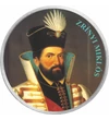 // 50 euró cent, Zrínyi Miklós, ezüstözött emlékérme, CuNi, EU, 2009-2020 // Zrínyi Miklós gróf 1561-ben lett Szigetvár várkapitánya.  Immár 454 év telt el, amikor a szigetvári hősök 40-szeres túlerővel harcoltak I. Szulejmán szultán irdatlan serege ellen