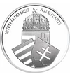 Erkel Ferenc, színezüsttel bevont érem, Magyarország