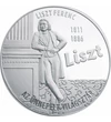 210 éve született Liszt Ferenc, 5 érme szettben, ezüstözött veretek díszcsomagolásban, Magyarország