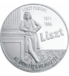 210 éve született Liszt Ferenc, 5 érme szettben, ezüstözött veretek díszcsomagolásban, Magyarország