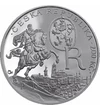 // 200 korona  Csehország  2012 // - A magyar királyok között kétségkívül II. Rudolf volt a legnagyobb aranycsináló. A valaha élt legkülöncebb uralkodó erősen érdeklődött a tudomány  de az alkímia iránt is. Prágai palotájában maga végezte a laboratóriumi