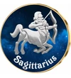Nyilas csillagjegy érem, exkluzív díszcsomagolásban