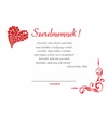 Szerelem - Alkalmi érem a Kedvesnek, díszcsomagolva, LOVE felirat