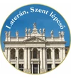 // színezett érem, Laterán - Szent lépcső emlékérem, , ,  // A Lateráni bazilika a 16. századtól híres zarándokhely, mivel itt található a Szent lépcső ami Pontius Pilatus római helytartó palotájába vezető lépcső volt. Ezen a 28 lépcsőfokon vezették fel J