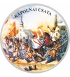 Szabadságharc, Kápolnai csata 1849. február 26-27., festett ezüstözött érem