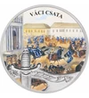Szabadságharc, Váci csata 1849. július 17., festett ezüstözött érem