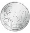 Kölcsey Ferenc, 50 cent ezüstözött érme
