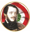 Kossuth és Deák, színezett érme, 20 forint, Magyar Köztársaság