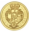 dukát, utánveret, Apafi Mihály erdélyi dukátja, aranyozott Ag 333, eredeti érme: Erdélyi fejedelemség, eredeti érme: 1662