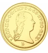 dukát, utánveret, Apafi Mihály erdélyi dukátja, aranyozott Ag 333, eredeti érme: Erdélyi fejedelemség, eredeti érme: 1662