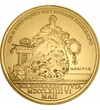 A Szent István rend alapítása 10 dukát aranyérem, 1764, utánveret