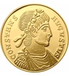 I. Constans római császár arany solidus érme, utánveret