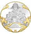 Székesfehérvár, a koronázóváros, ezüstözött, aranyozott érem