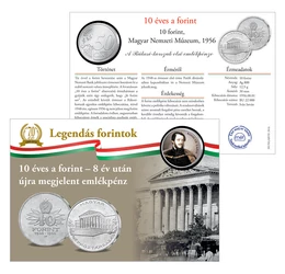 // 50 cent, Európai Unió, 2002-2019 // - A pengő-rendszer húsz éves fennállása alatt mindössze hat emlékpénz látott napvilágot. Az utolsó ezüst kétpengőst Liszt Ferenc halálának 50. évfordulójára bocsátották ki. Igazi magyar történelmi kincs, amely minden