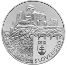 Csák Máté ezüstje, 20 euró, ezüst, Szlovákia, 2012