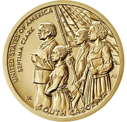 1 dollár, Septima Clark, 2020, USA