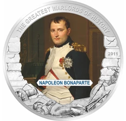 Napóleon - Császár és hadvezér, 5 dollár, Libéria, 2011