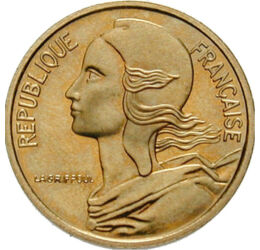 5 cent, 1966-2001, Franciaország